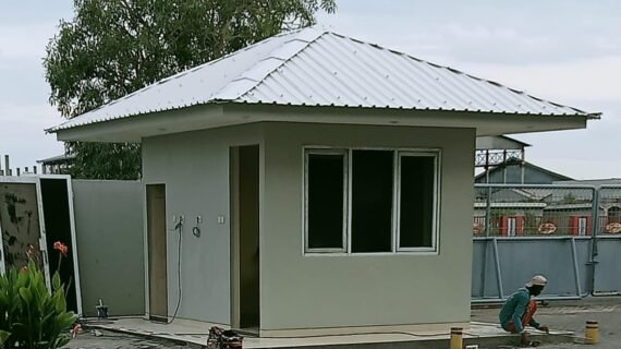 Pembangunan Pos Satpam PT Fertilizer